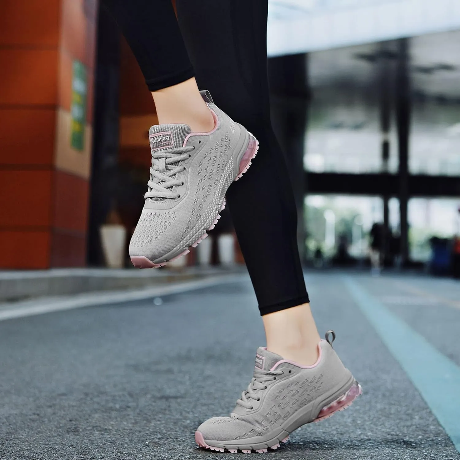 GANNOU Women's Air Athletic Running Shoes Fashion Sport Gym Jogging Tennis Fitness Sneaker US5.5-11