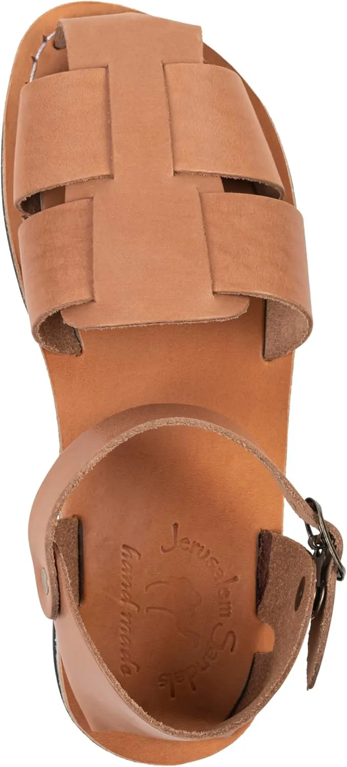 Gemma - Leather Adjustable Strap Sandal - Womens Sandals