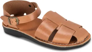 Gemma - Leather Adjustable Strap Sandal - Womens Sandals