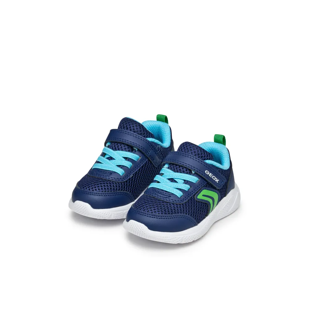 Geox - B Sprintye Boy - Navy/Light Green - Trainers
