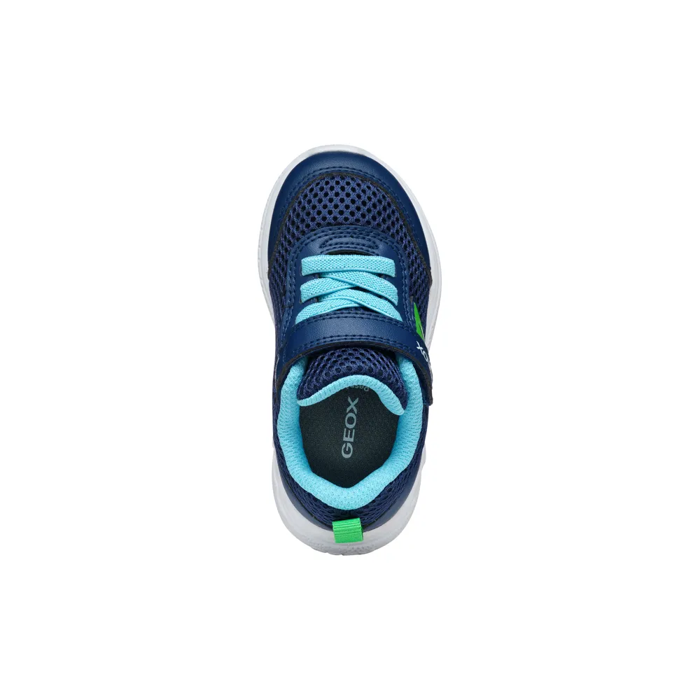 Geox - B Sprintye Boy - Navy/Light Green - Trainers