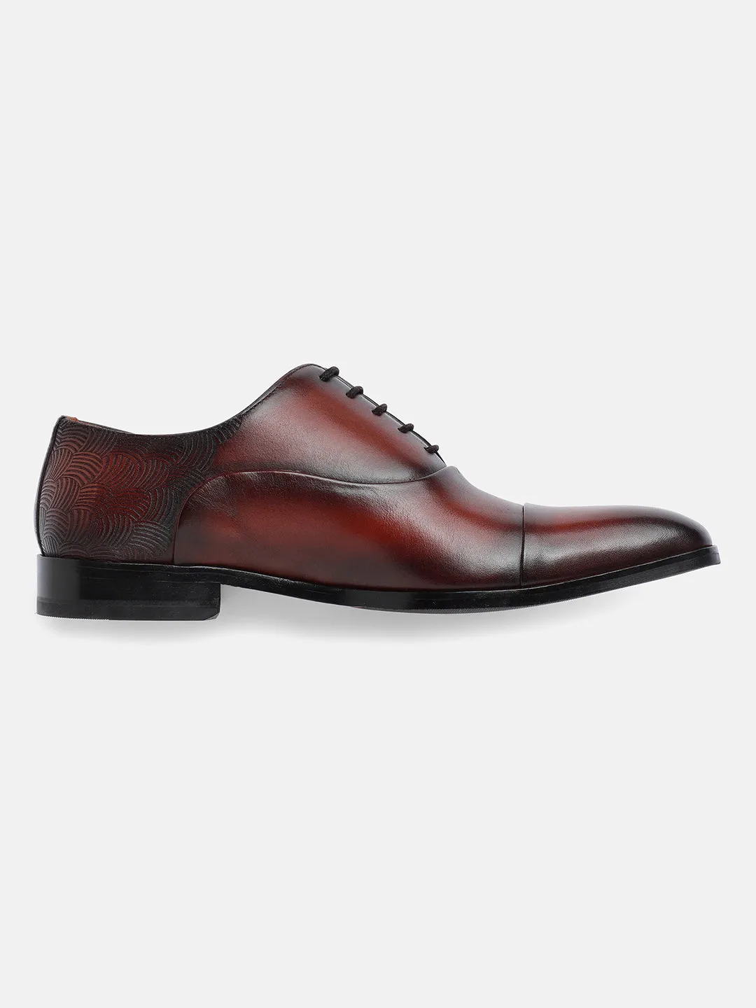Gordon And Bros Tan Men Derby Lace Up Shoes