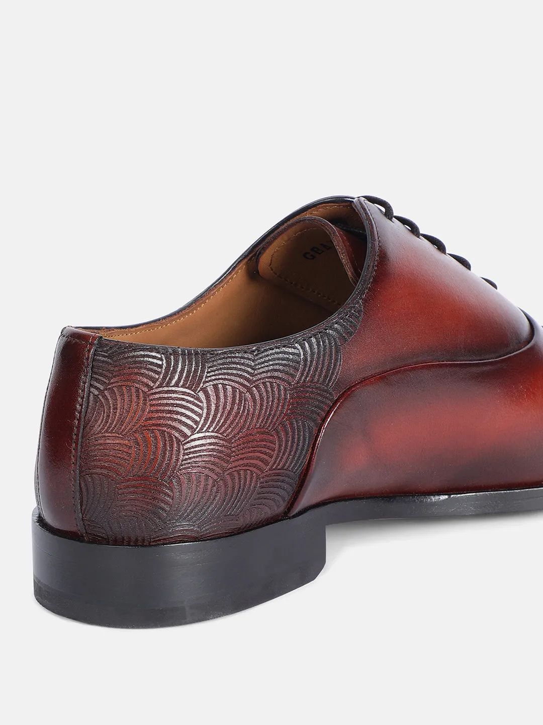 Gordon And Bros Tan Men Derby Lace Up Shoes