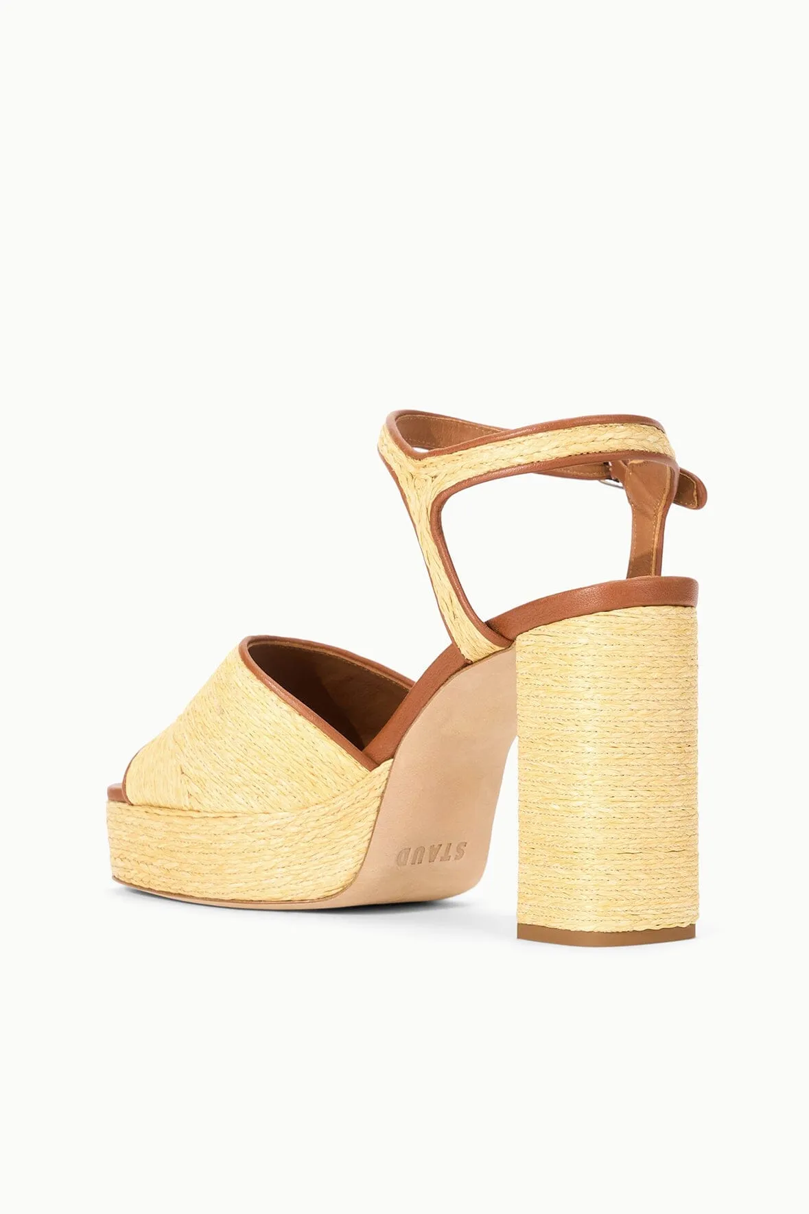JODIE PLATFORM HEEL | NATURAL