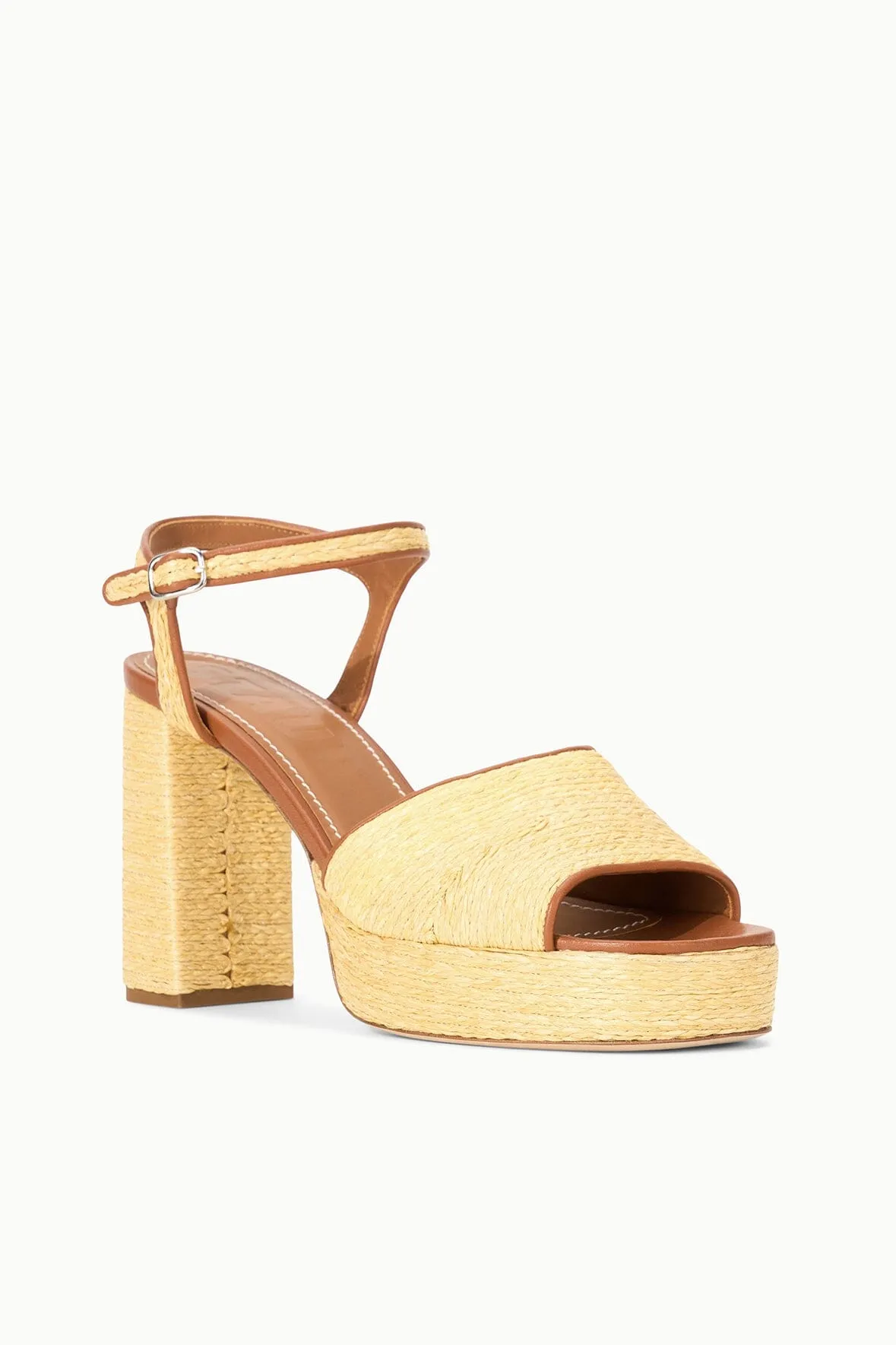 JODIE PLATFORM HEEL | NATURAL