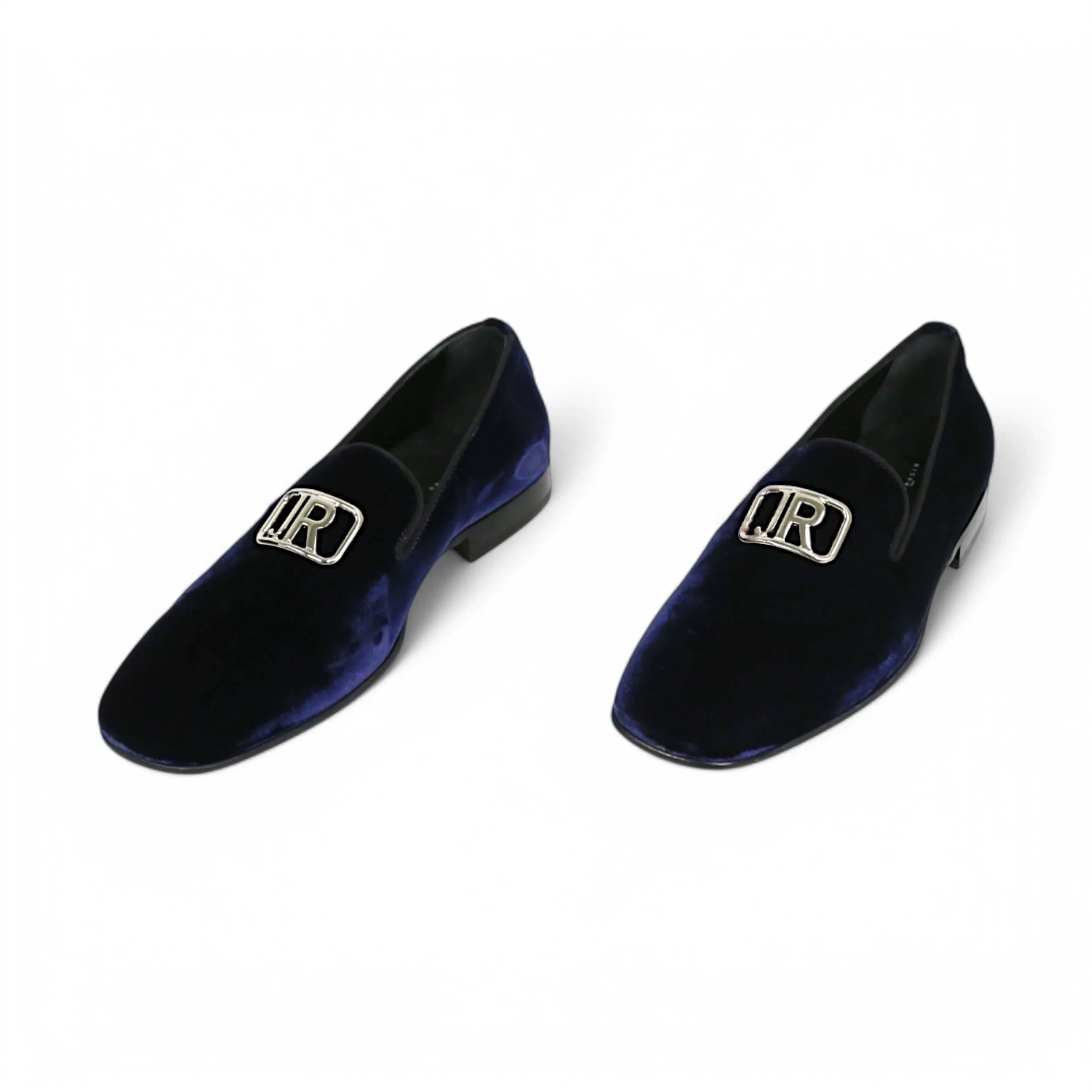 John Richmond 12286 Men's Shoes Velvet Slip-On Loafer (JR1008)