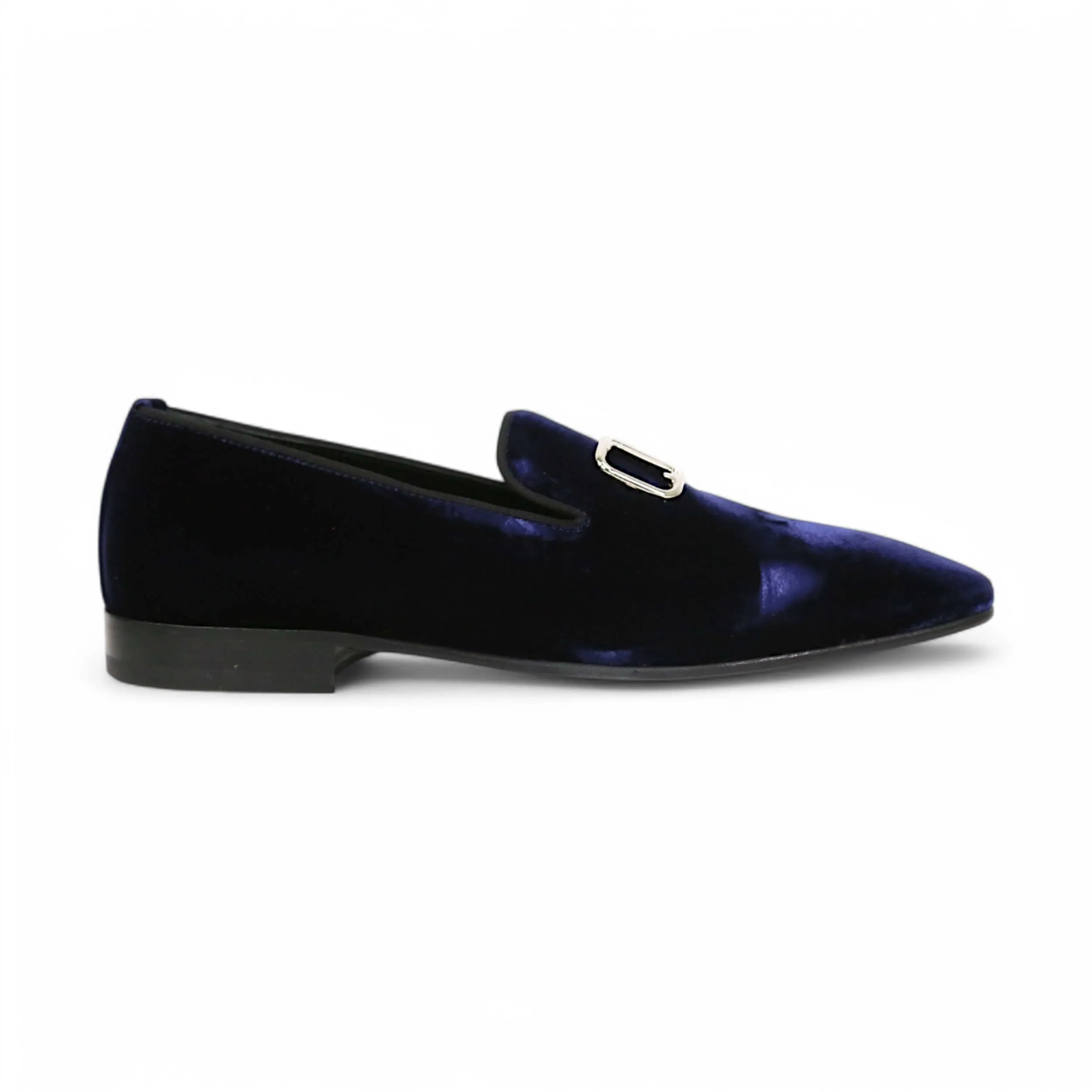 John Richmond 12286 Men's Shoes Velvet Slip-On Loafer (JR1008)