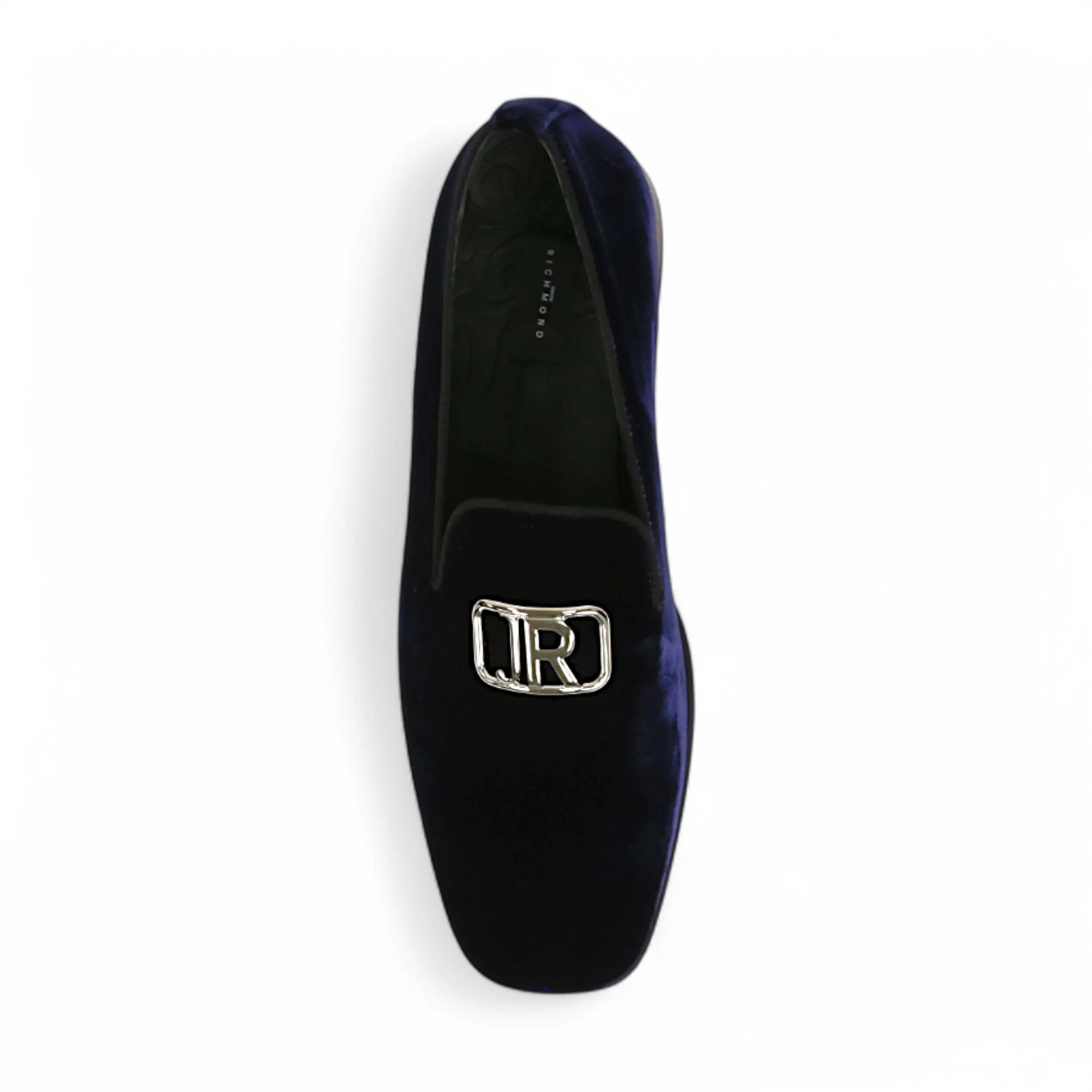 John Richmond 12286 Men's Shoes Velvet Slip-On Loafer (JR1008)