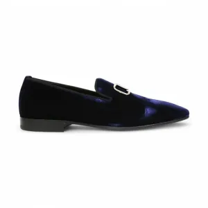 John Richmond 12286 Men's Shoes Velvet Slip-On Loafer (JR1008)