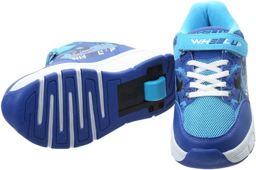 Kids Roller Shoes Boy Girl Sneakers with Wheels Become Sport Sneaker