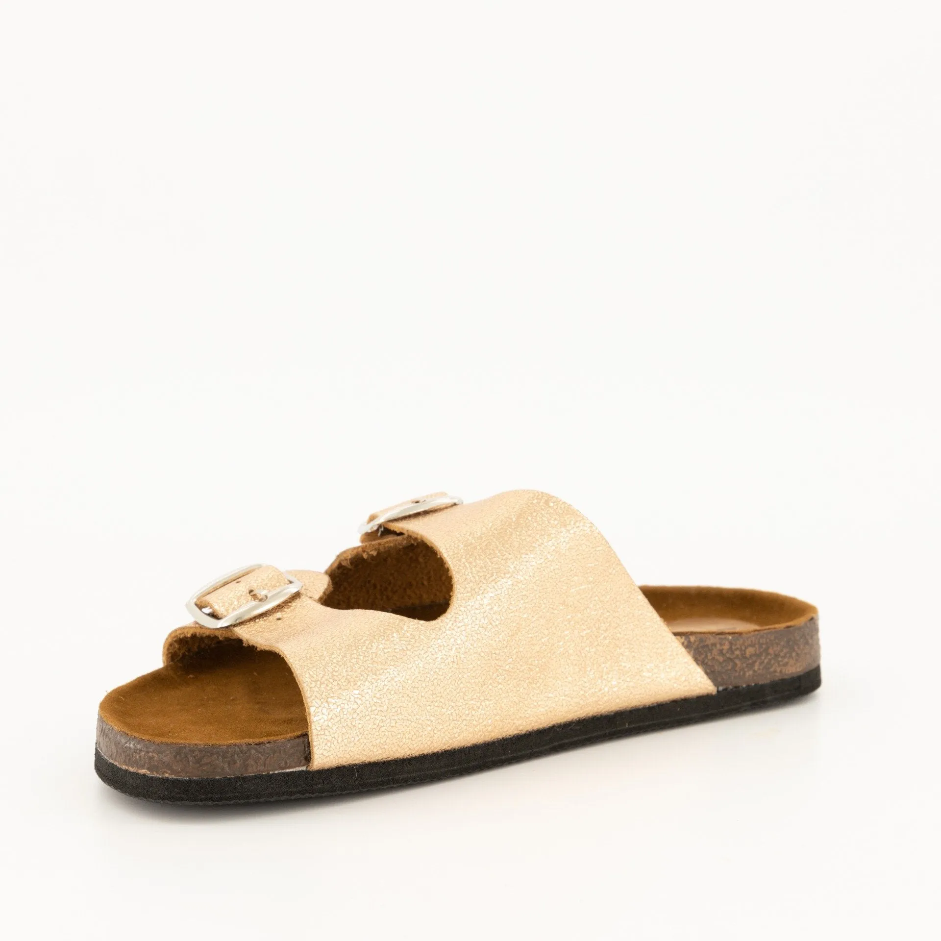 Ladies-Double Buckle Sandal