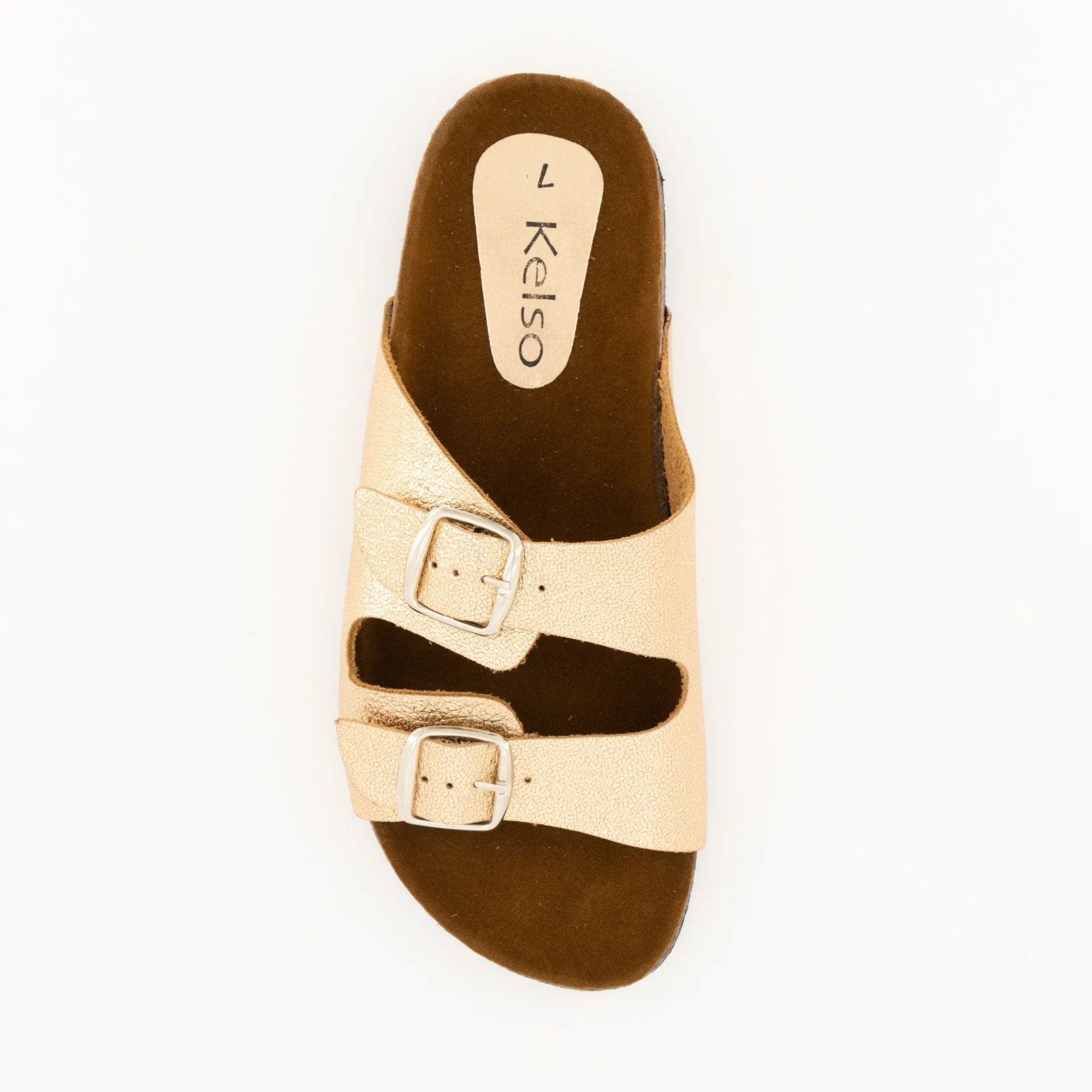 Ladies-Double Buckle Sandal