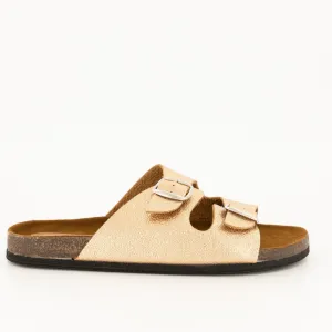 Ladies-Double Buckle Sandal