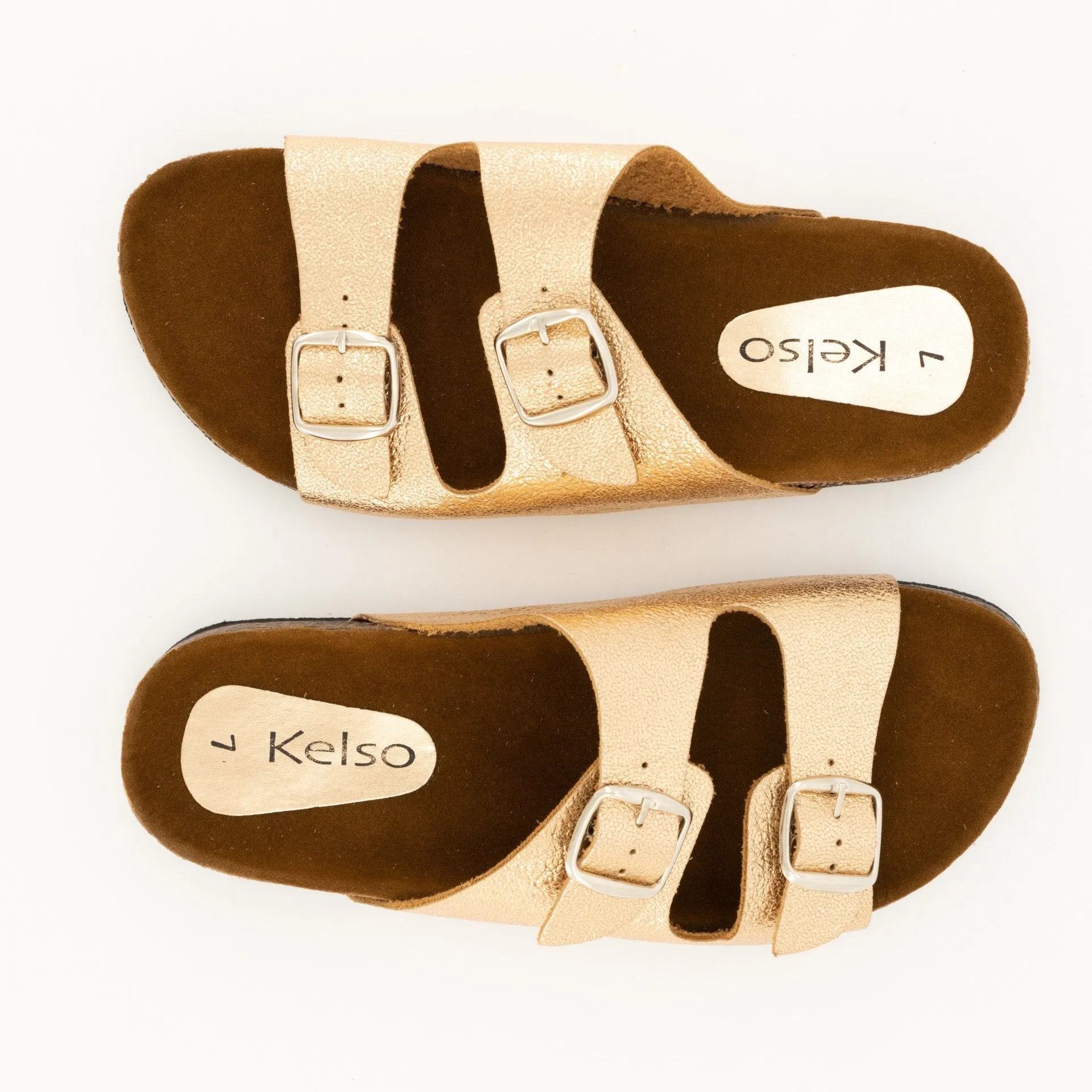 Ladies-Double Buckle Sandal