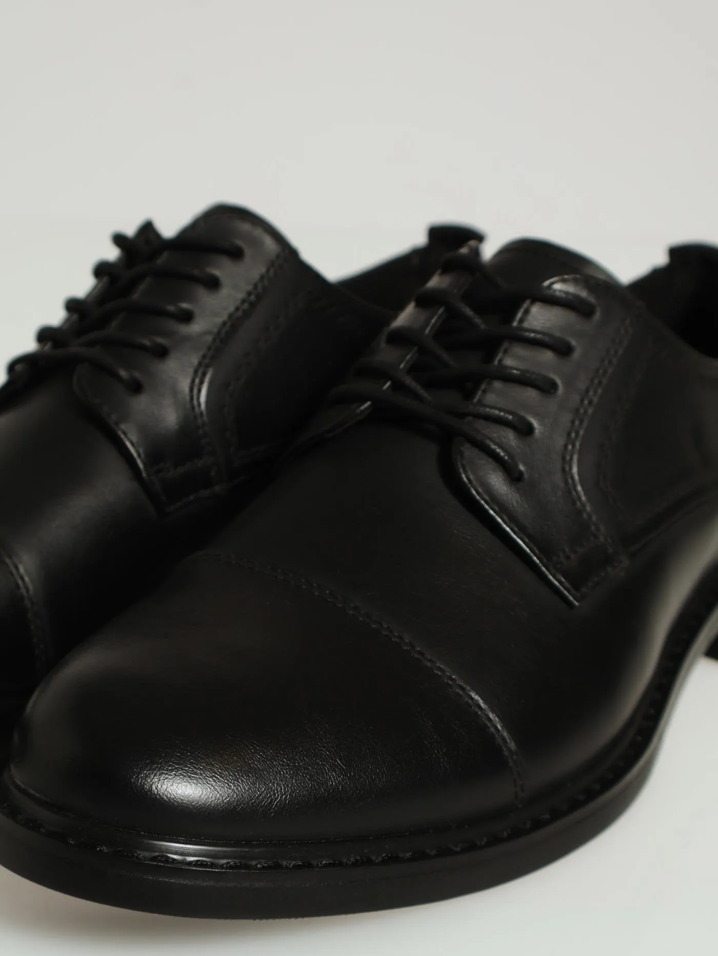Langsen Lace Up Derby - Black