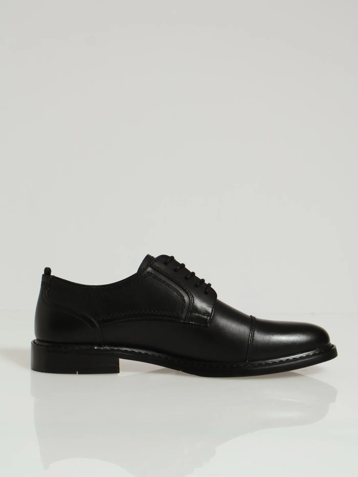 Langsen Lace Up Derby - Black