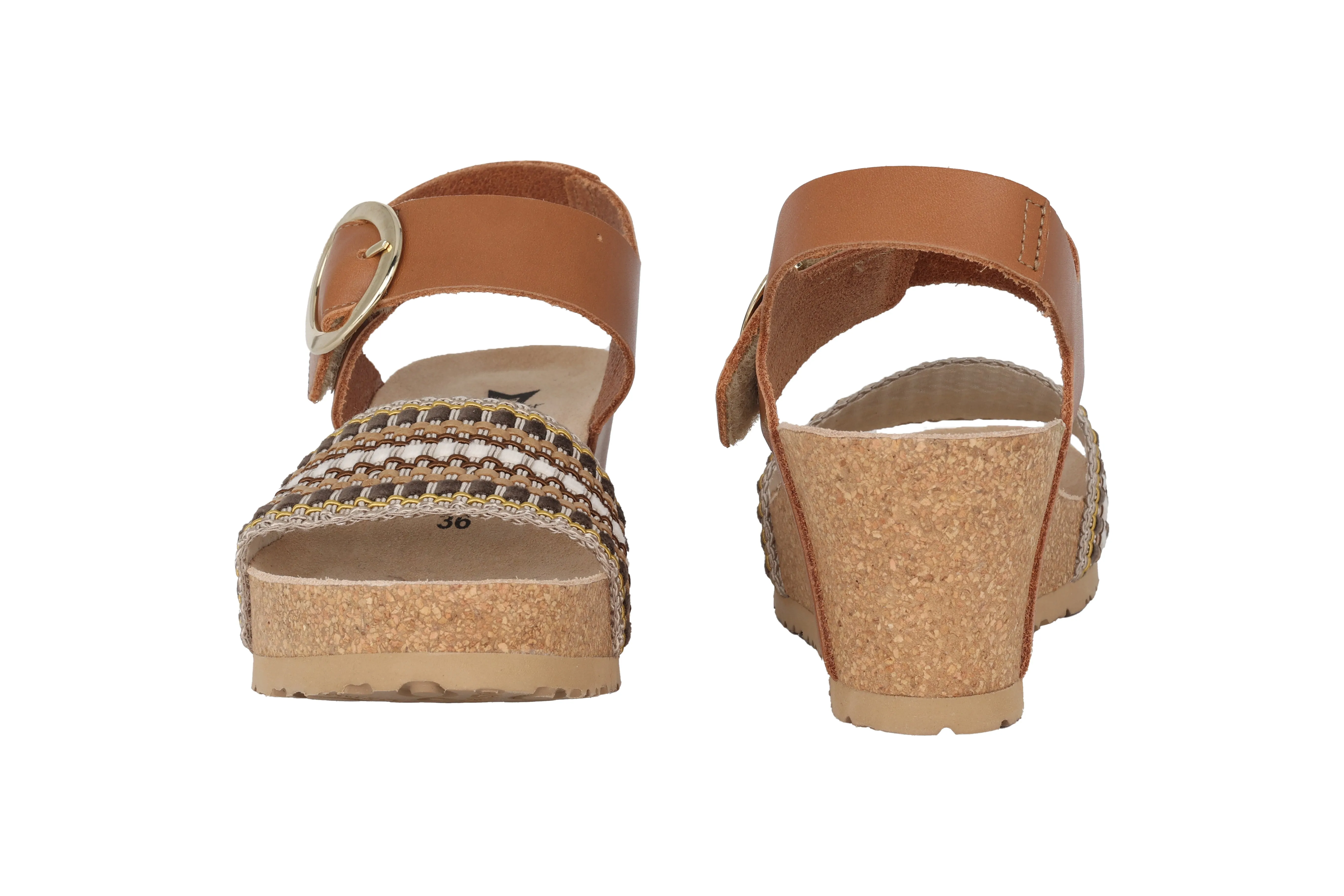 'Laure' women's sandal - Brown