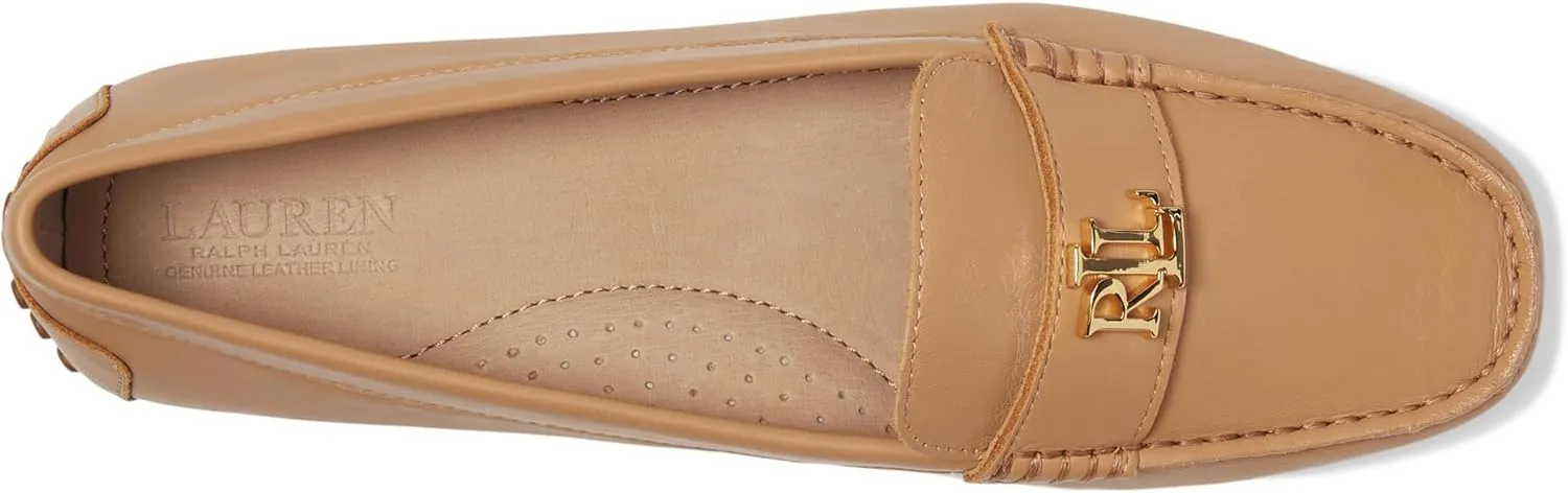 Lauren Ralph Lauren Women's Barnsbury Nappa Leather Driver Driving Style Loafer