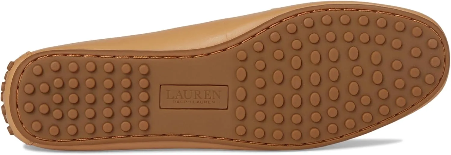 Lauren Ralph Lauren Women's Barnsbury Nappa Leather Driver Driving Style Loafer