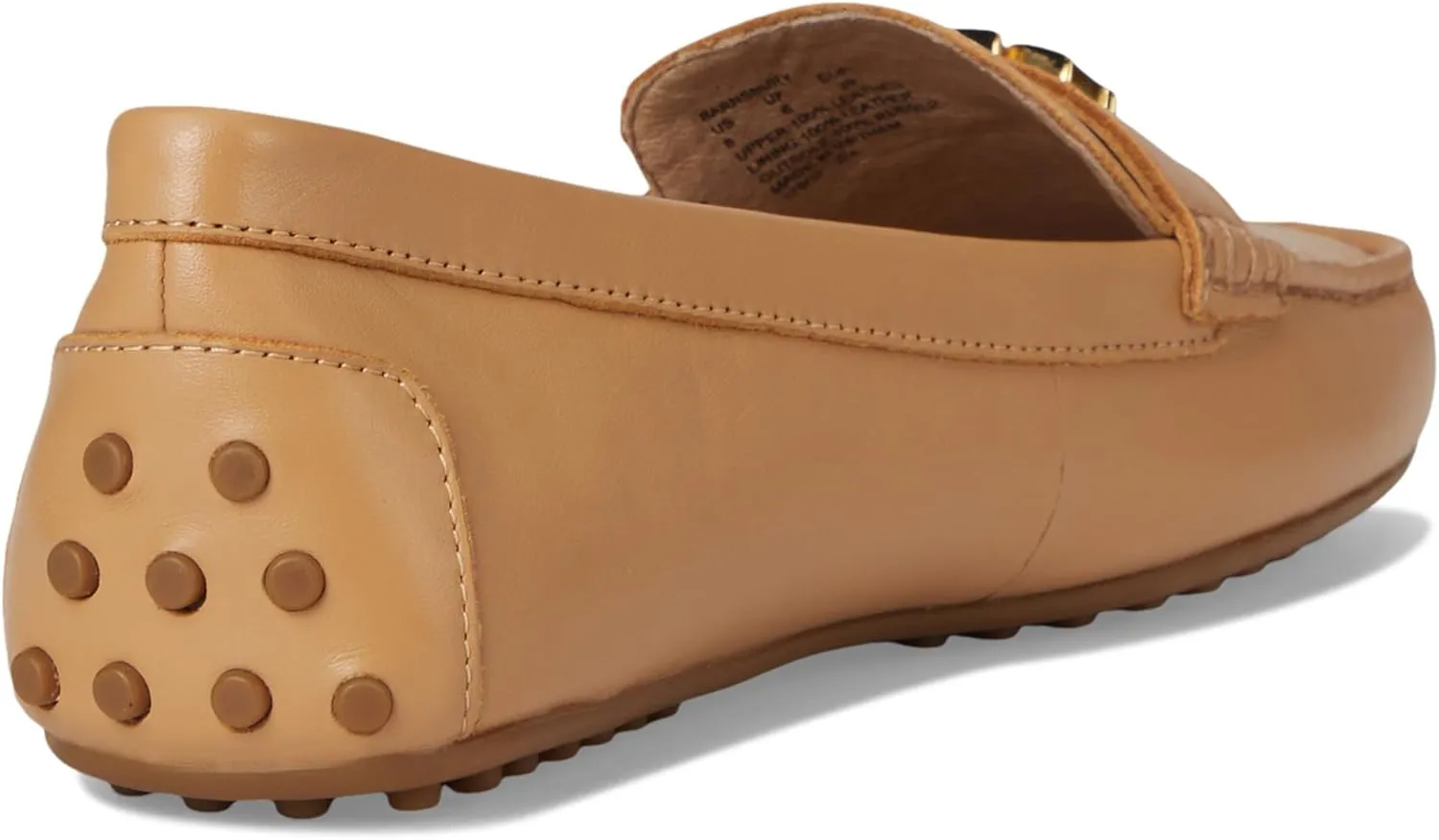 Lauren Ralph Lauren Women's Barnsbury Nappa Leather Driver Driving Style Loafer