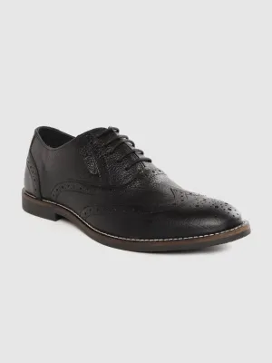 Leather Brogue Lace Up Shoes