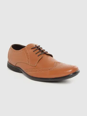 Leather Brogue Lace Up Shoes