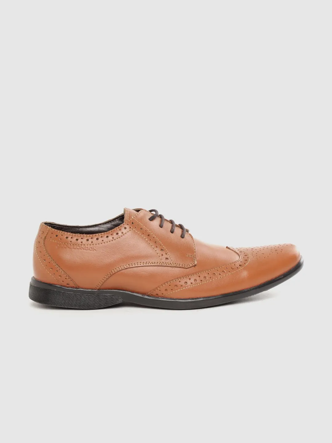 Leather Brogue Lace Up Shoes