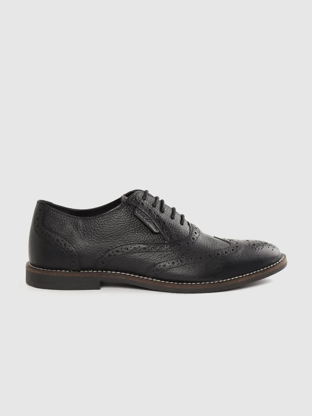 Leather Brogue Lace Up Shoes