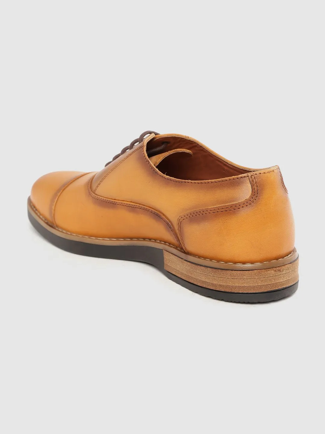 Leather Oxford Lace Up Shoes