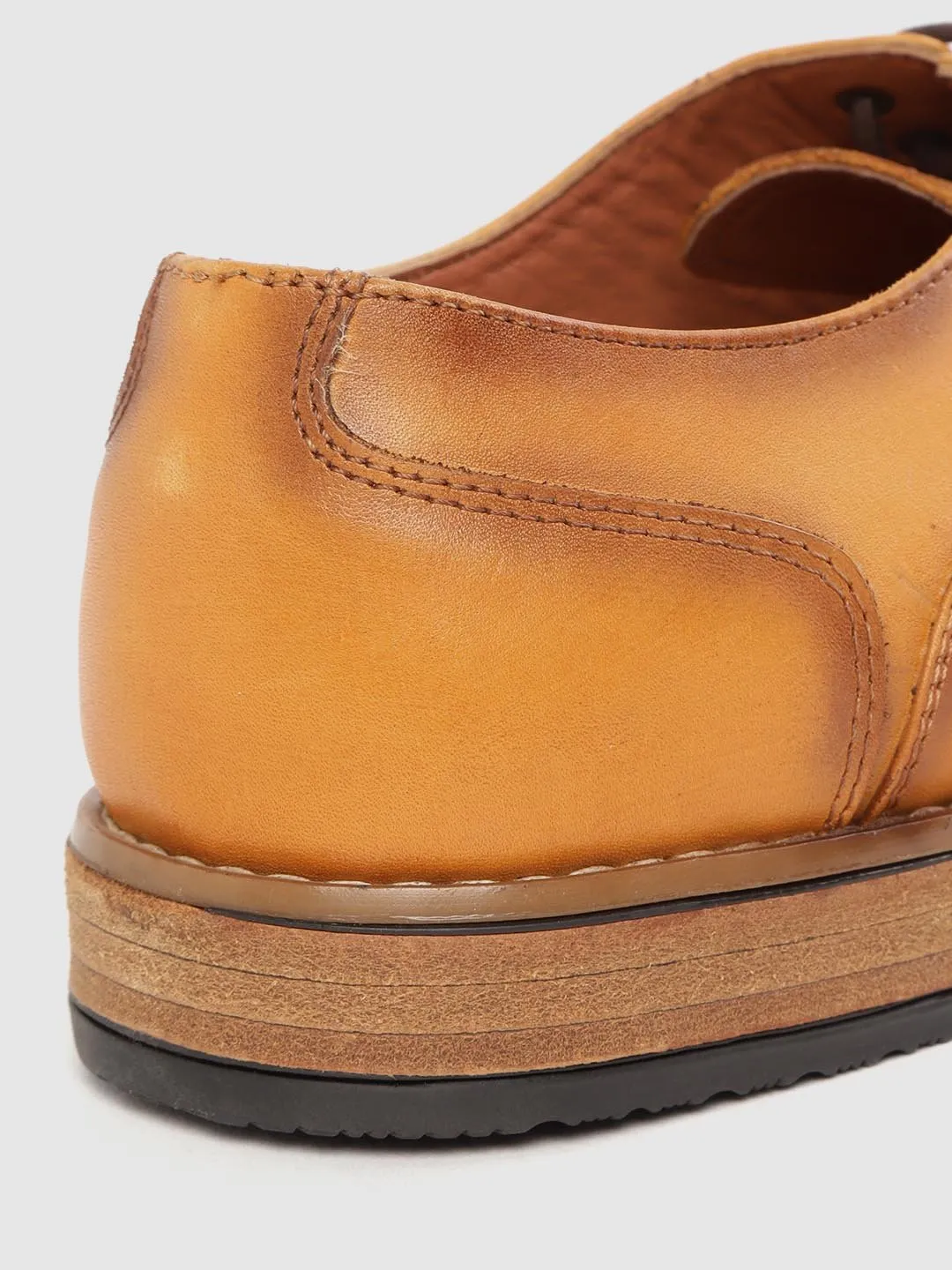 Leather Oxford Lace Up Shoes