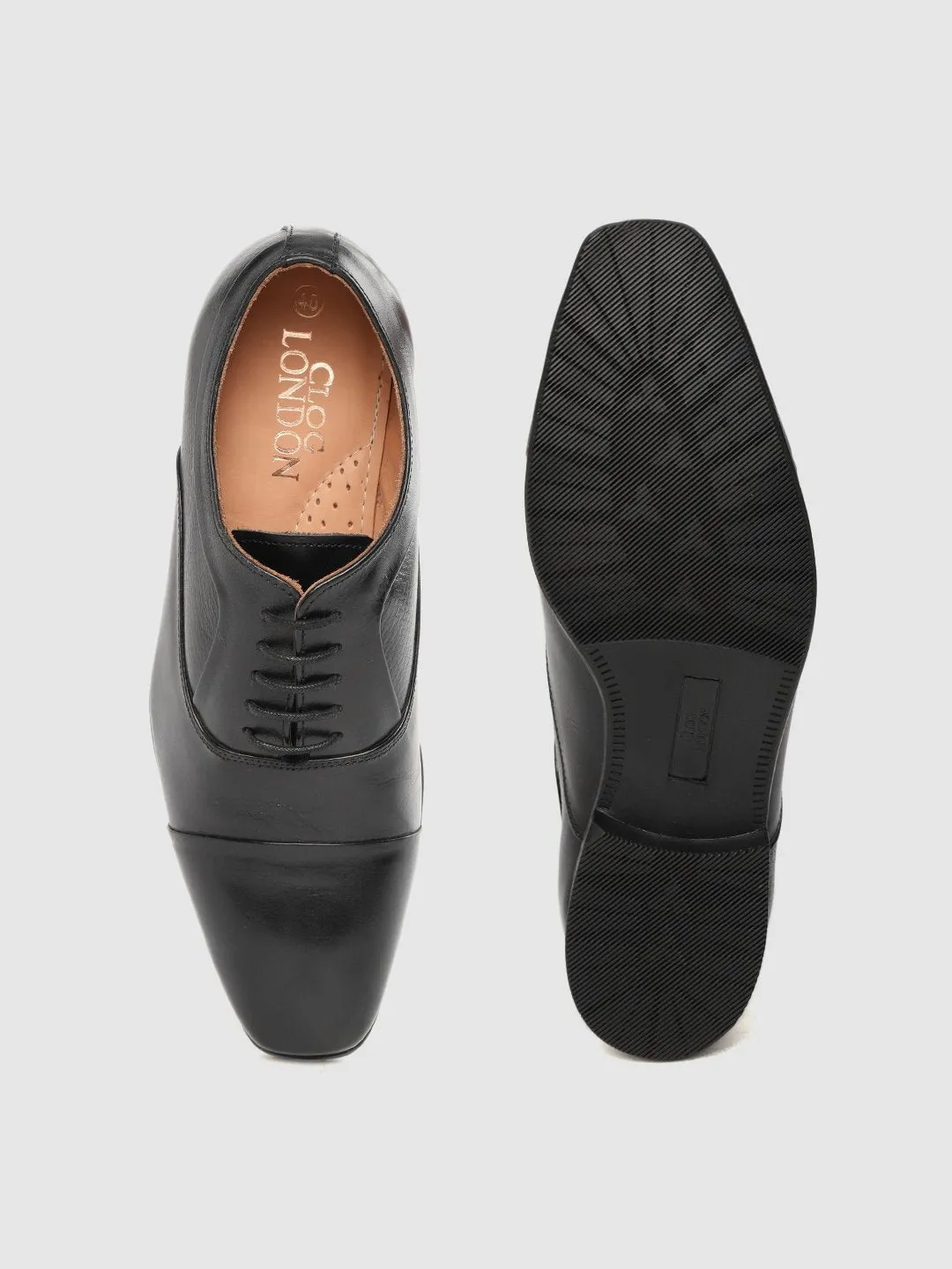 Leather Oxford Lace Up Shoes