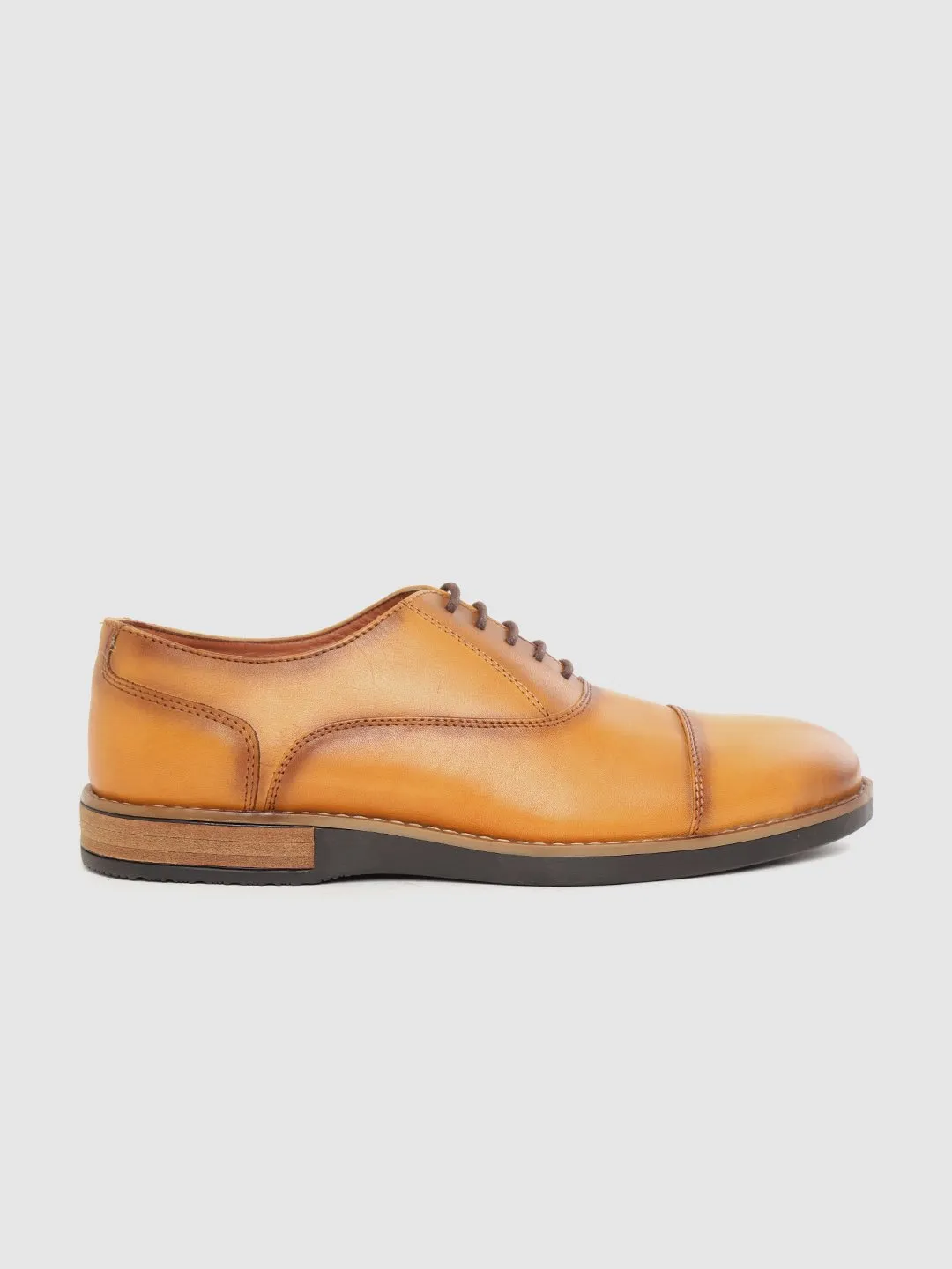Leather Oxford Lace Up Shoes