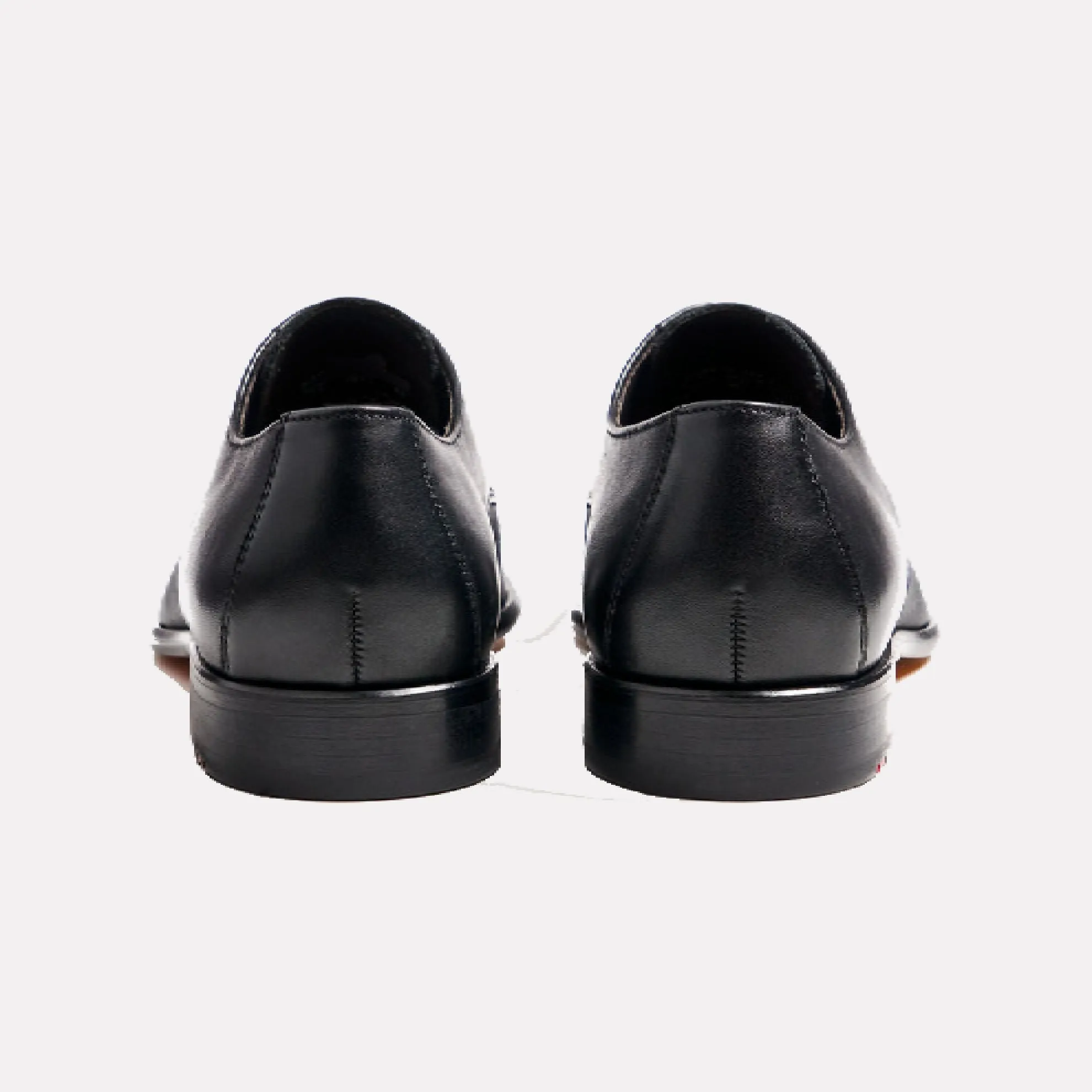 LLOYD SAIGON Lace-Up Leather Derby / Black