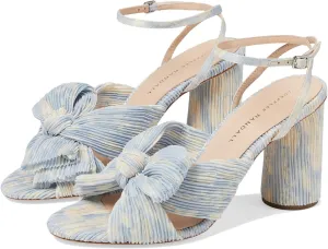 Loeffler Randall Camellia Dusty Blue Floral 9.5 B (M)