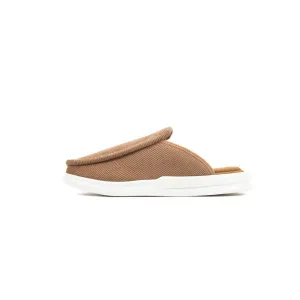 Lusso Cloud Esto Chestnut Cord Lily White Brown Slide Sandal Slippers