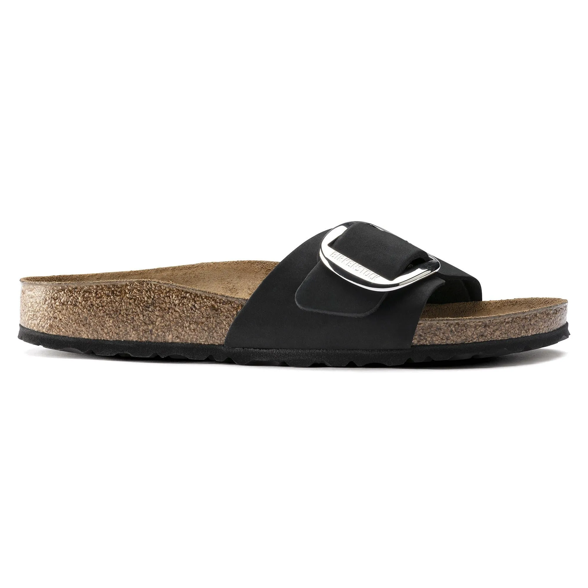 Madrid Big Buckle Nubuck Leather