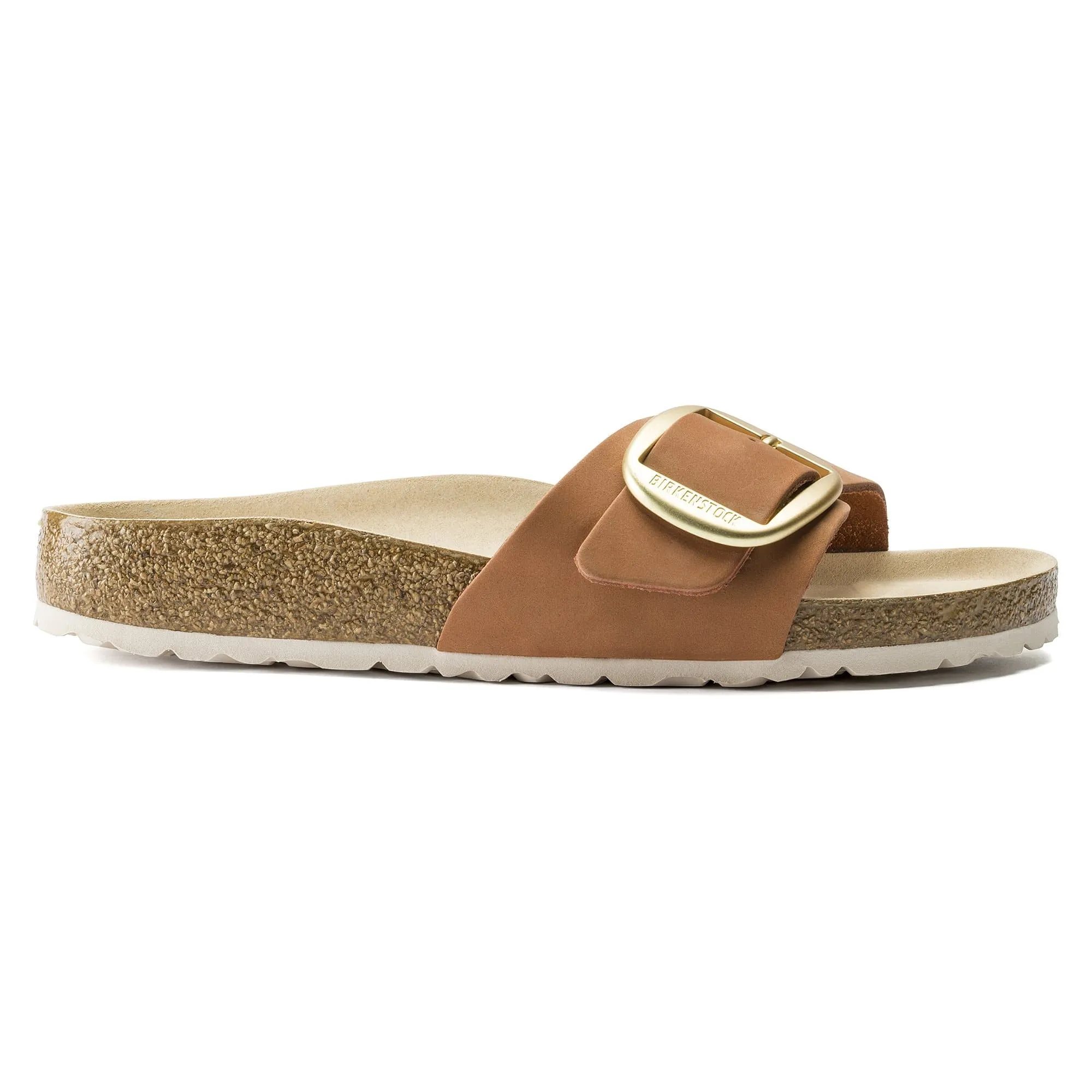 Madrid Big Buckle Nubuck Leather