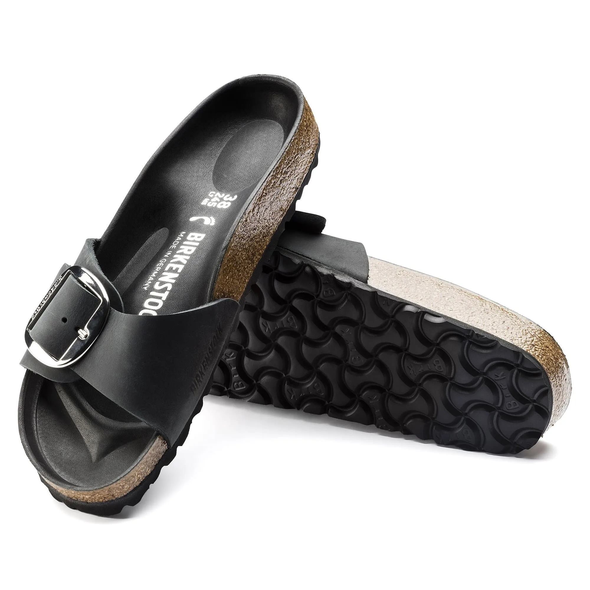 Madrid Big Buckle Oiled Leather