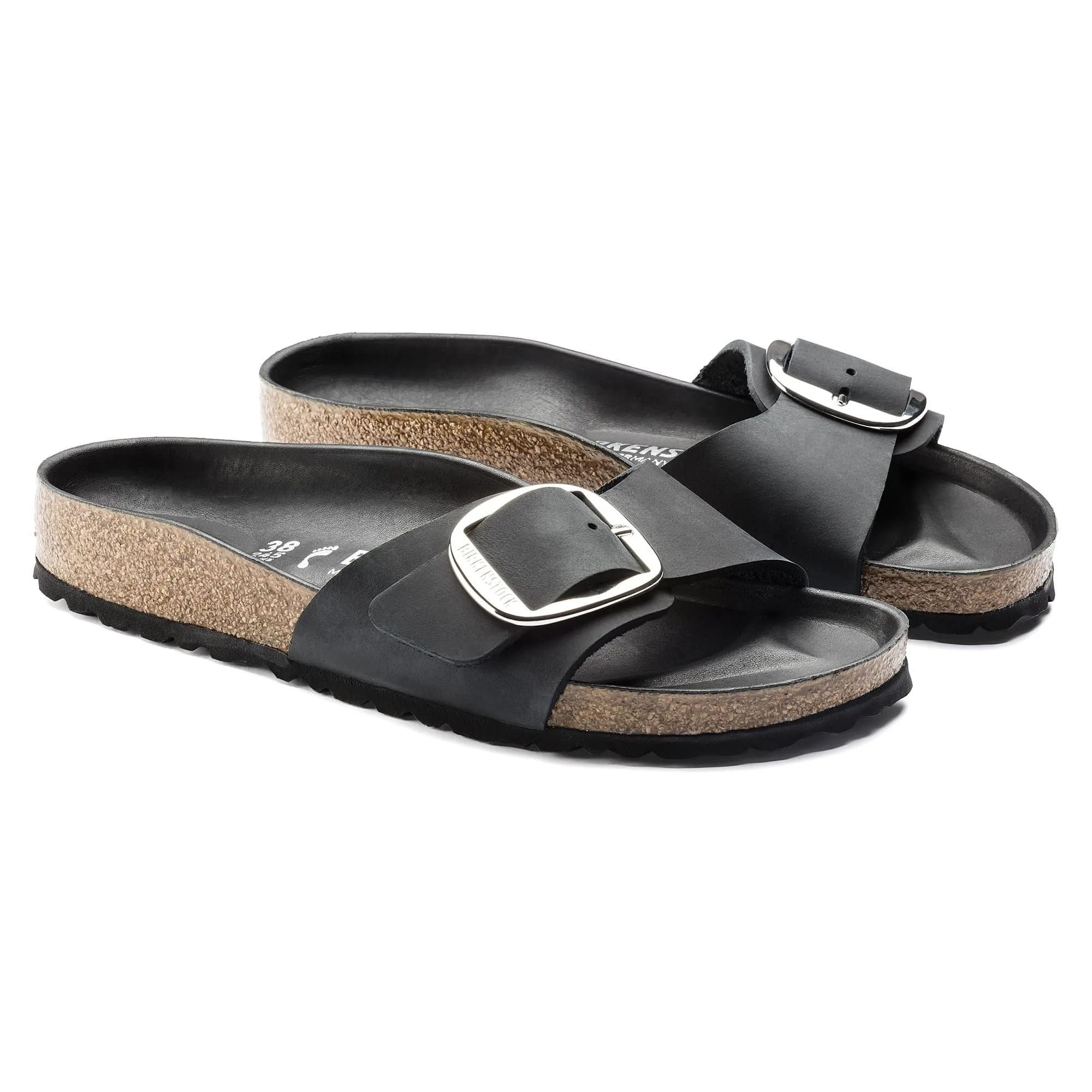 Madrid Big Buckle Oiled Leather