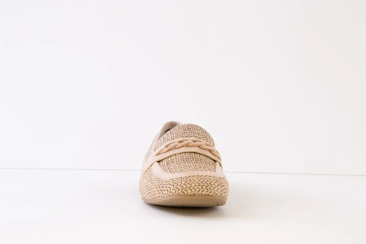MARCO TOZZI - 24218-560 FLAT LOAFER - BEIGE MULTI
