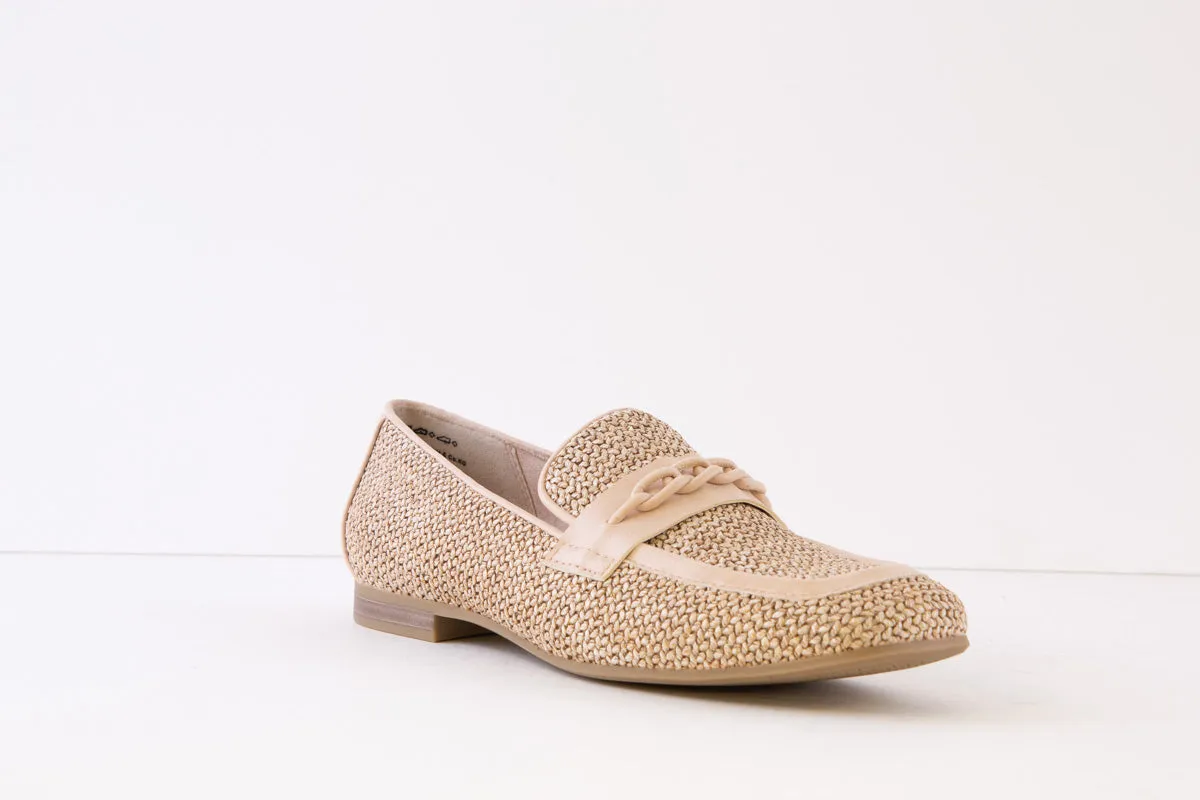 MARCO TOZZI - 24218-560 FLAT LOAFER - BEIGE MULTI