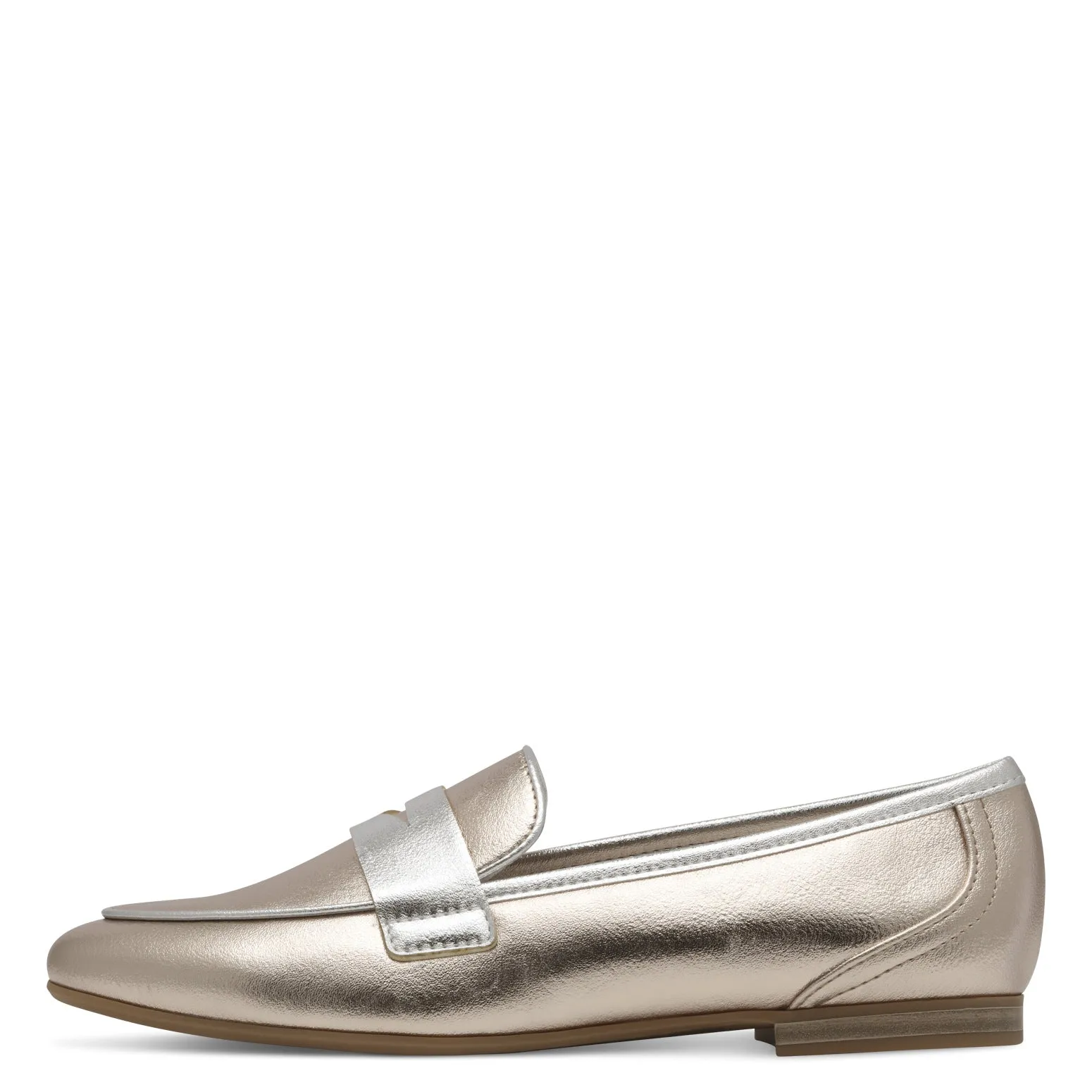 MARCO TOZZI - 24230-960 FLAT LOAFER - GOLD COMBI