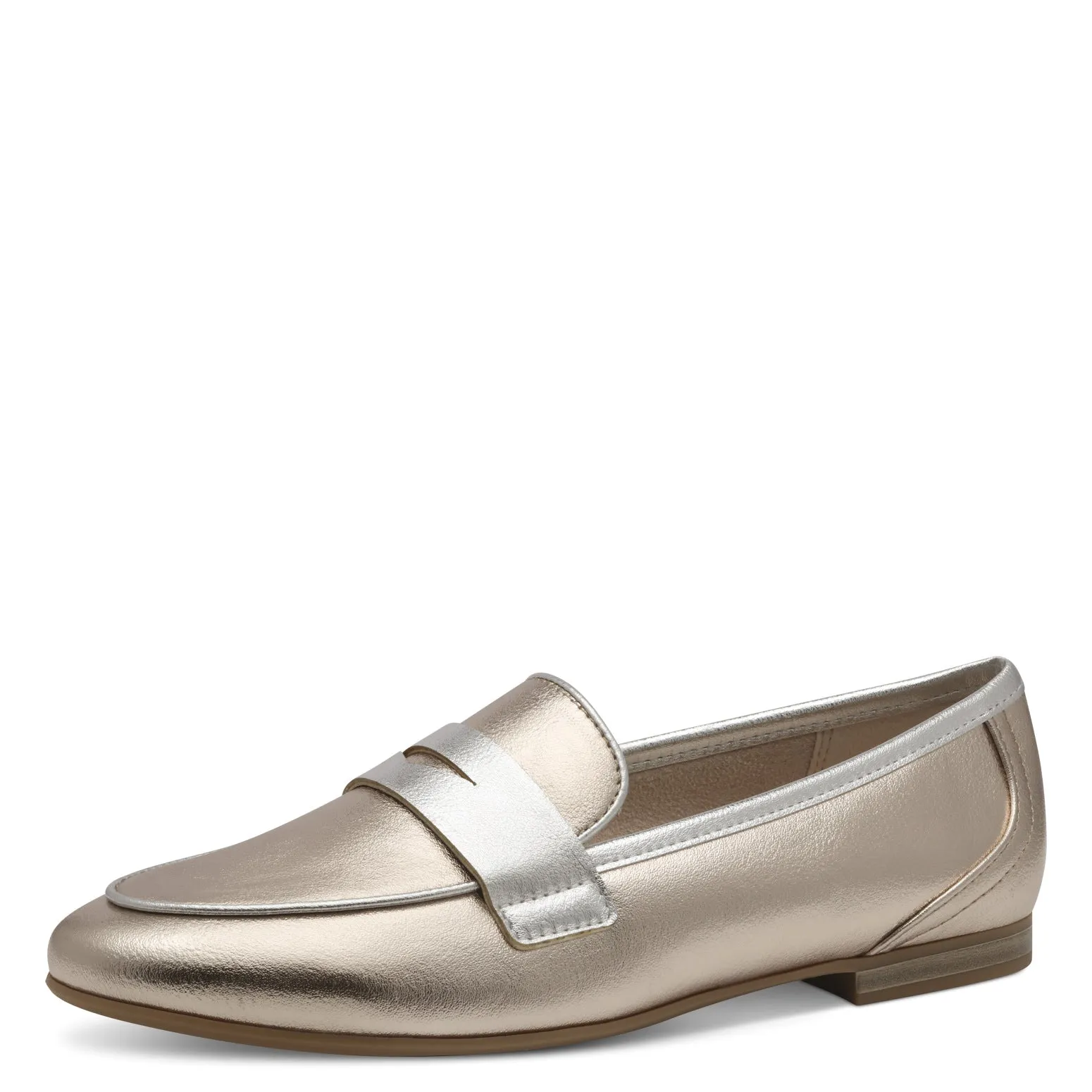 MARCO TOZZI - 24230-960 FLAT LOAFER - GOLD COMBI