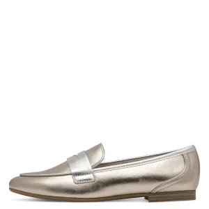 MARCO TOZZI - 24230-960 FLAT LOAFER - GOLD COMBI