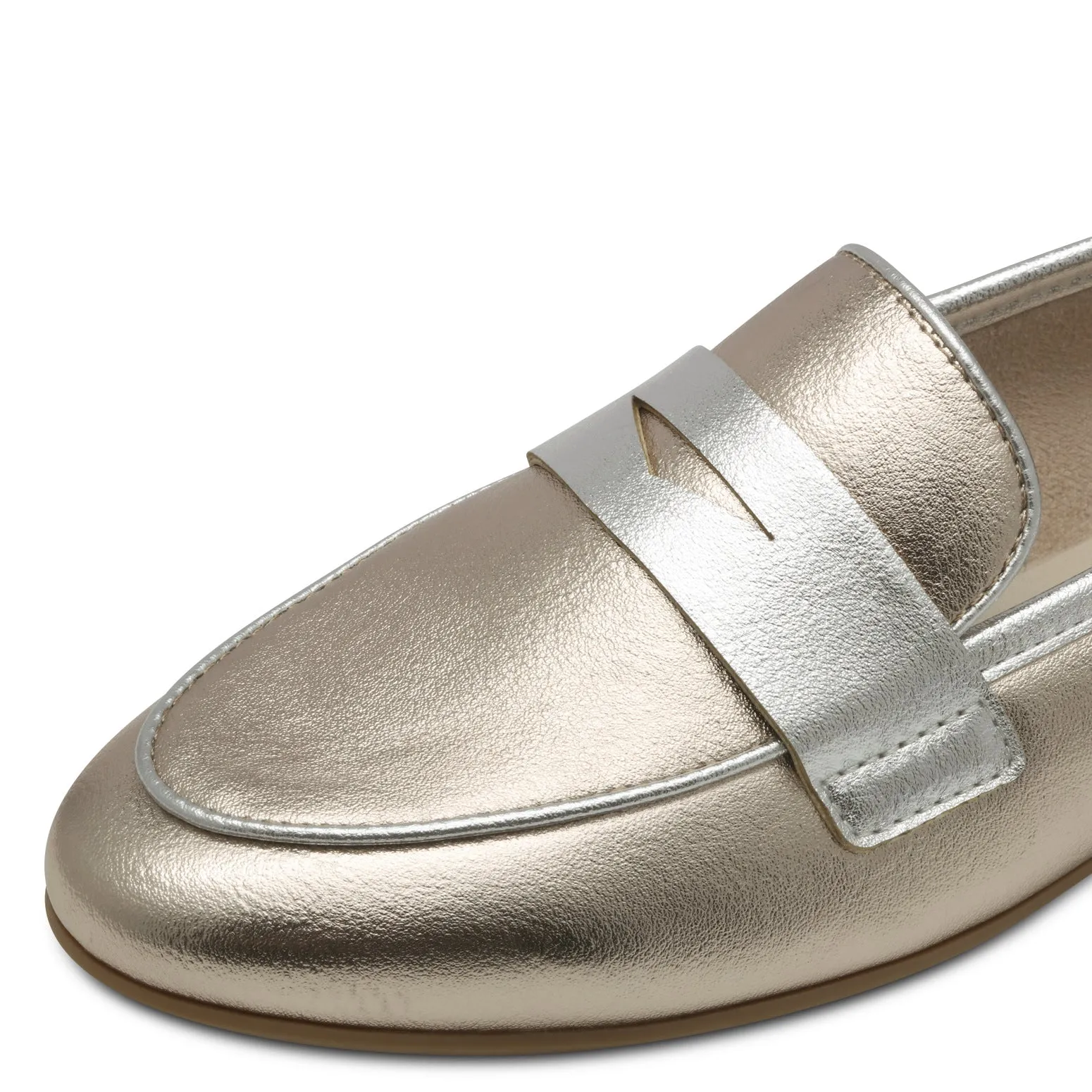 MARCO TOZZI - 24230-960 FLAT LOAFER - GOLD COMBI