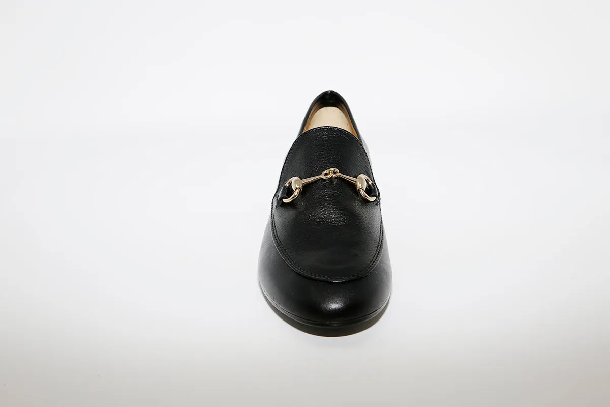 MARIA JAEN - 58 Black Leather Loafer