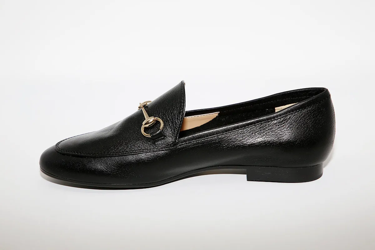 MARIA JAEN - 58 Black Leather Loafer