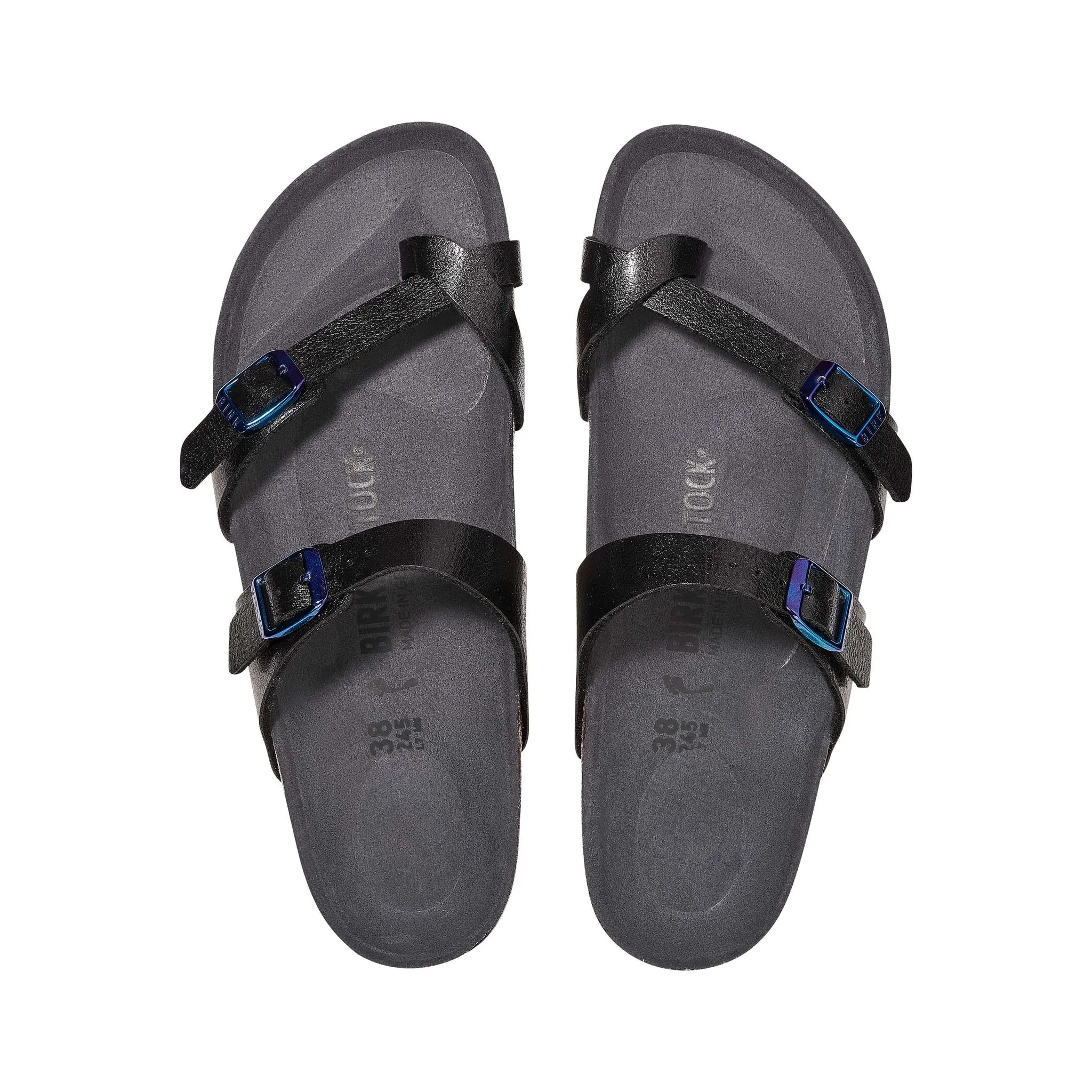 Mayari Graceful Licorice Birko-Flor Sandal - Birkenstock