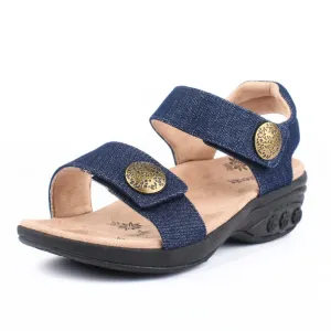 Melody Adjustable Denim Sandal