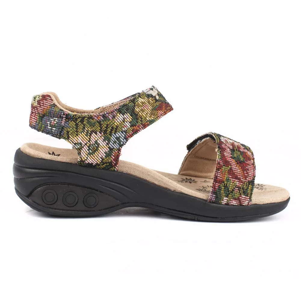 Melody Adjustable Denim Sandal